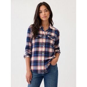 Gap Pendleton Plaid Shirt Womens XS Western Coastal Cowgirl Rodeo Flannel Cabin